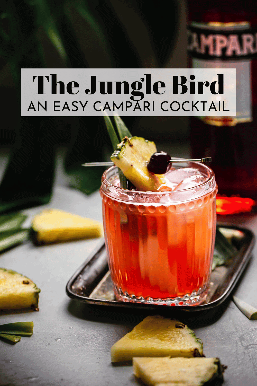 Jungle Bird Cocktail Recipe (a Campari Cocktail)