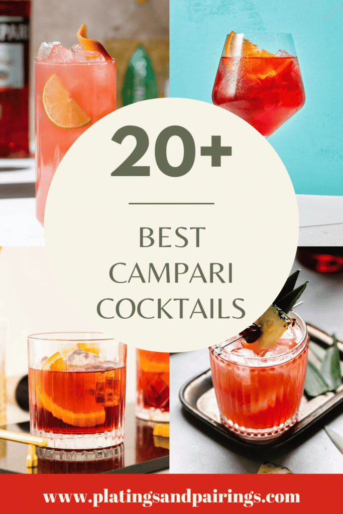 20+ BEST Campari Cocktails How to Drink Campari