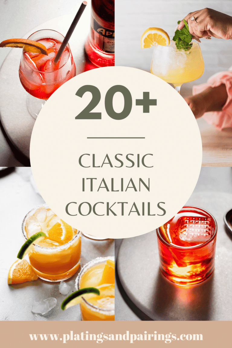 20+ Italian Cocktails (Easy to Mix Up at Home!)
