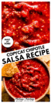 Copycat Chipotle Red Salsa