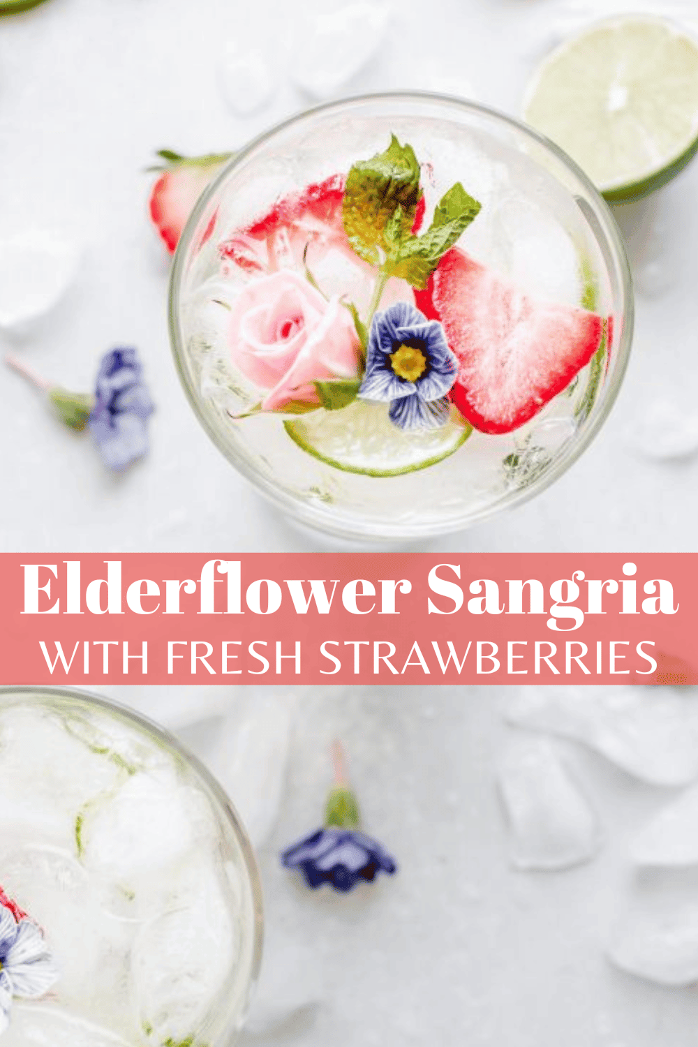 White Sangria with St. Germain (Elderflower Sangria)