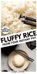 Instant Pot Rice Recipe