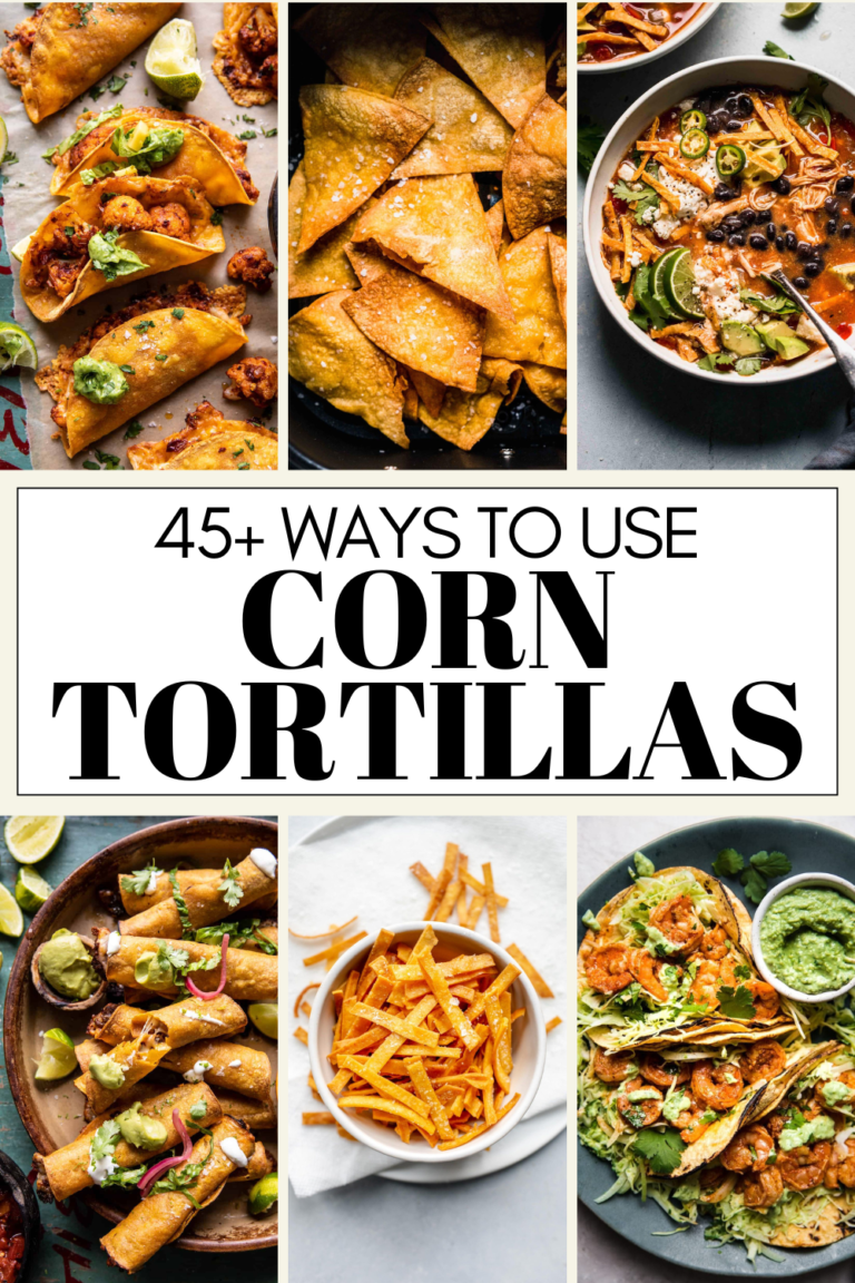 45+ Recipes that Use Corn Tortillas - Platings + Pairings