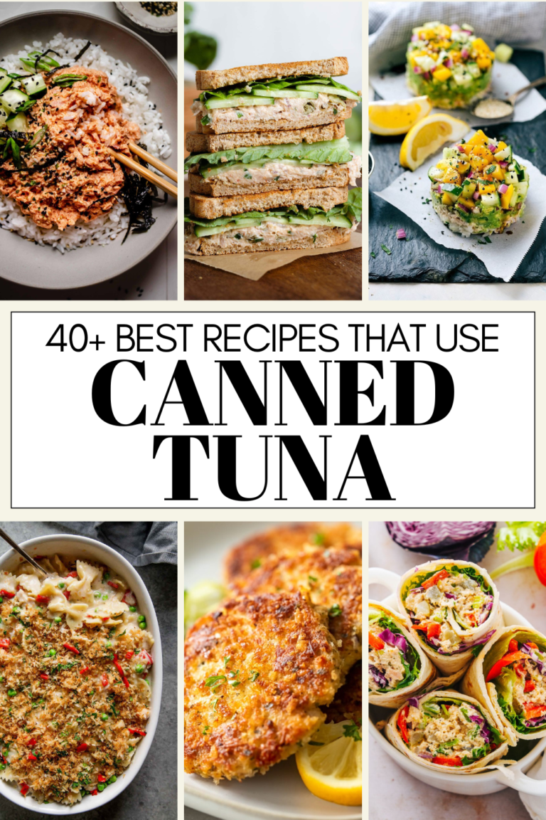 40+ Simple Canned Tuna Recipes (Cheap & Easy)
