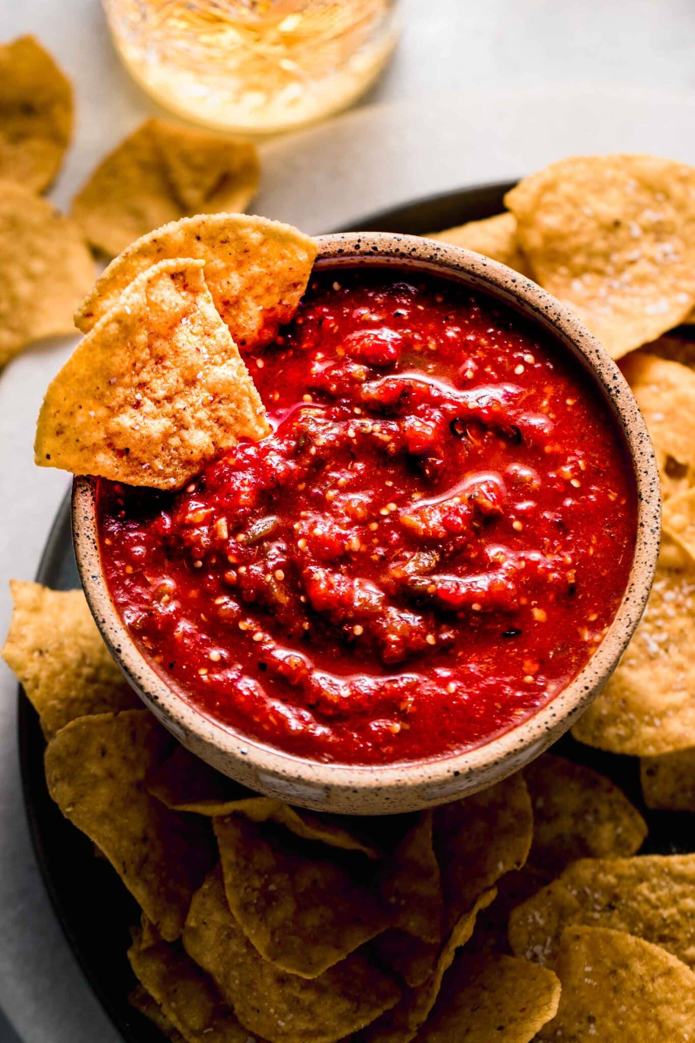 Chipotle Hot Salsa (Easy Copycat Recipe!) Platings + Pairings