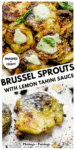 TAHINI BRUSSEL SPROUTS PIN.