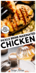 Pickle Brine Chicken Breast