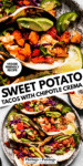 Sweet Potato Tacos with Chipotle Crema