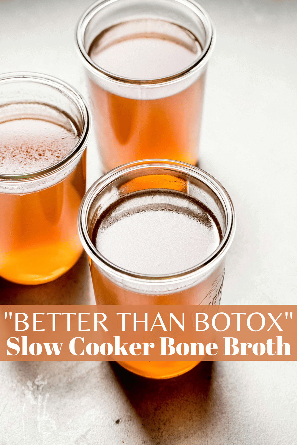 Slow Cooker Bone Broth ("Better Than Botox")