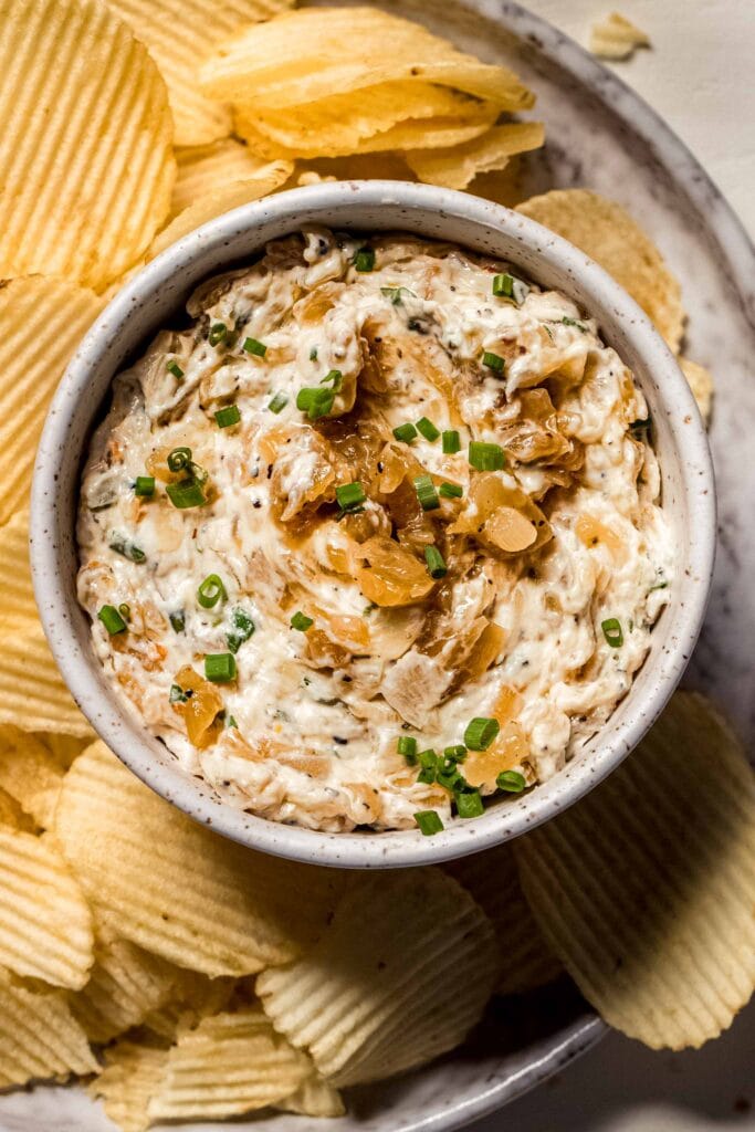Greek Yogurt French Onion Dip