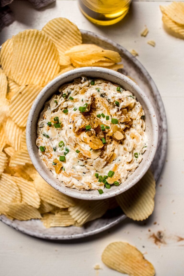 Greek Yogurt French Onion Dip