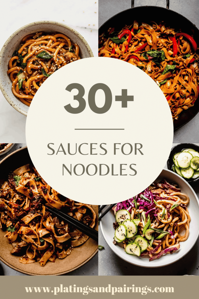 30+ BEST Sauces for Noodles (with Easy Recipes!)