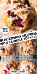 BLACKBERRY MUFFINS PINTEREST IMAGE.