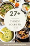 Collage of Chinese soups with text overlay.
