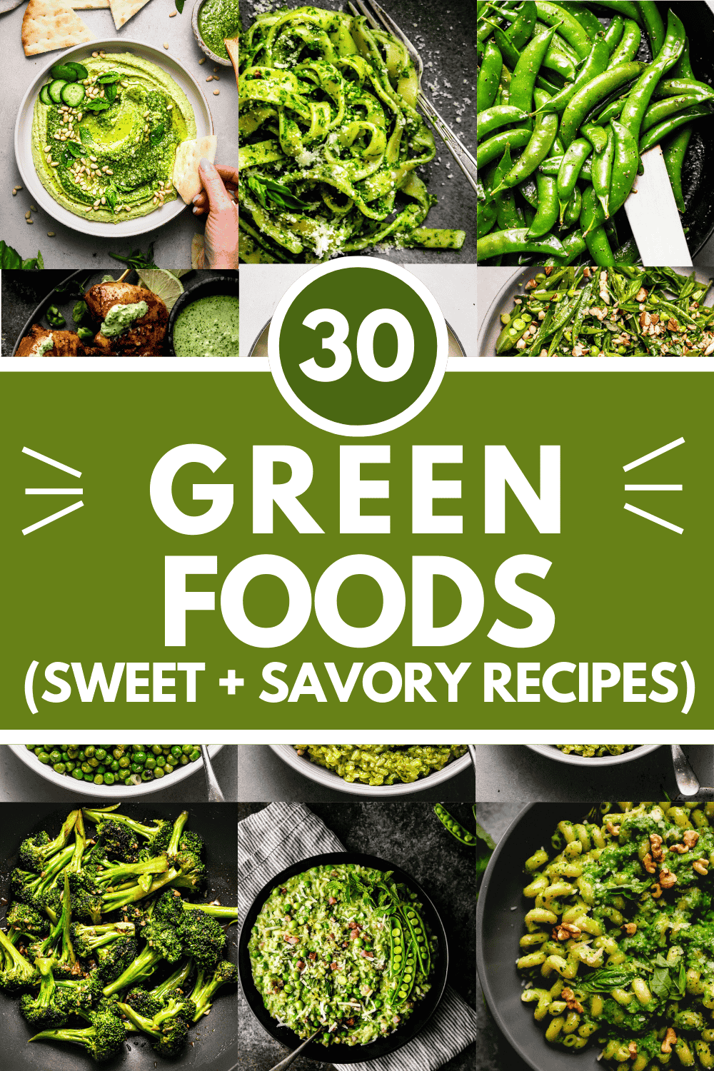 30+ Green Foods for St. Patrick’s Day & More!