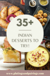 Collage of indian desserts with text overlay.