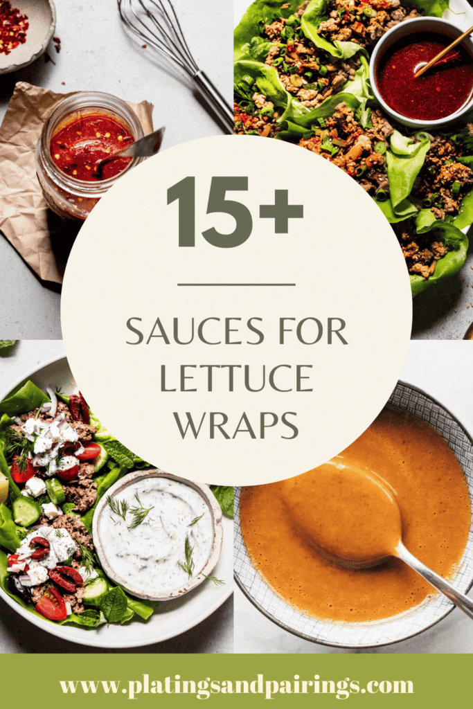 15+ BEST Sauces for Lettuce Wraps (Easy Recipes) Platings + Pairings