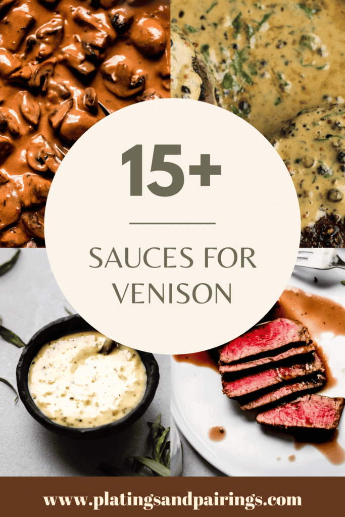 15+ Sauces for Venison (Easy & Delicious Recipes) Platings + Pairings