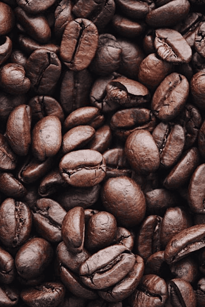 Coffee beans.