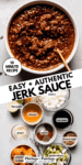 Easy Jerk Sauce Recipe PINTEREST IMAGE.