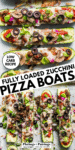 Zucchini Pizza Boats