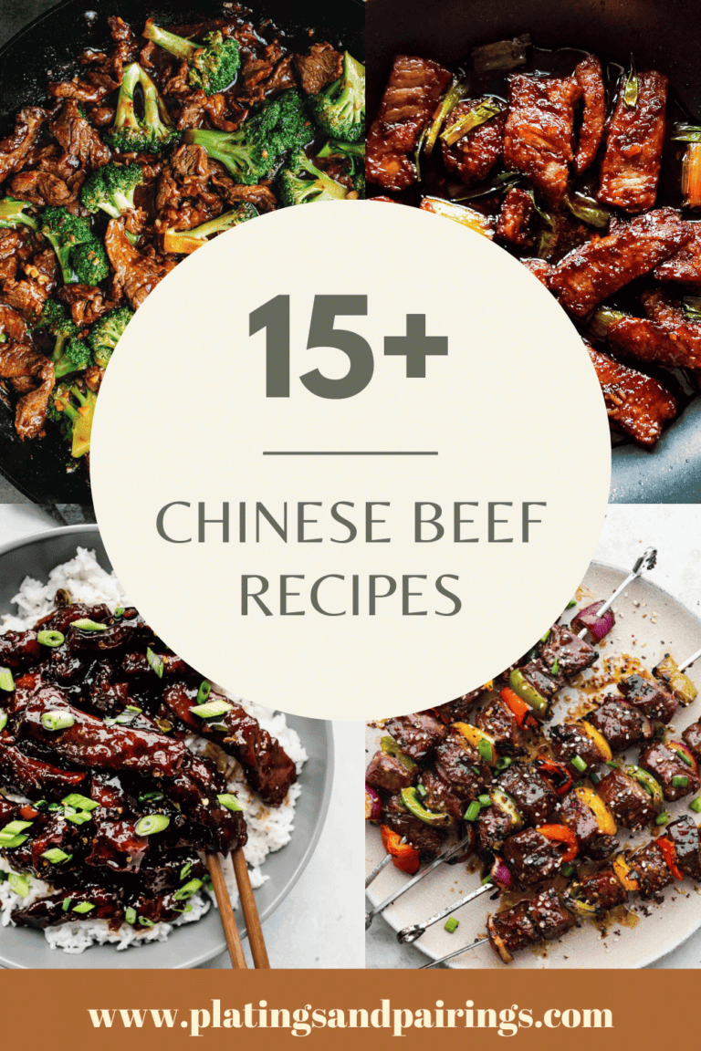 15+ Chinese Beef Recipes (Quick & Easy Meals!!!) Platings + Pairings