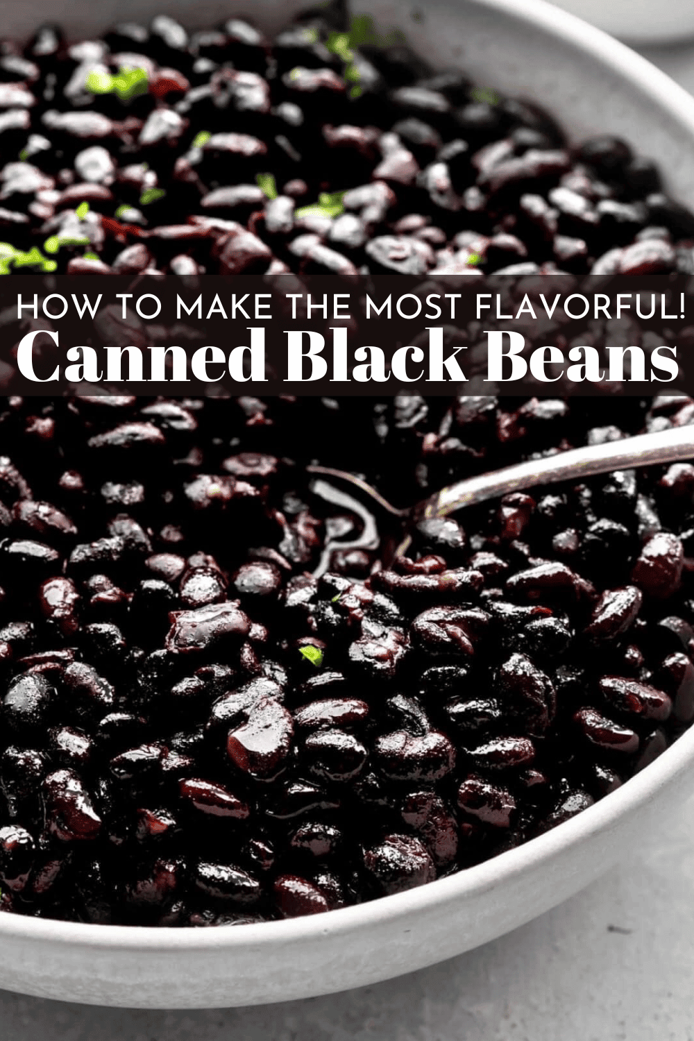 How to Cook Canned Black Beans (Seasoned Black Beans) Platings + Pairings