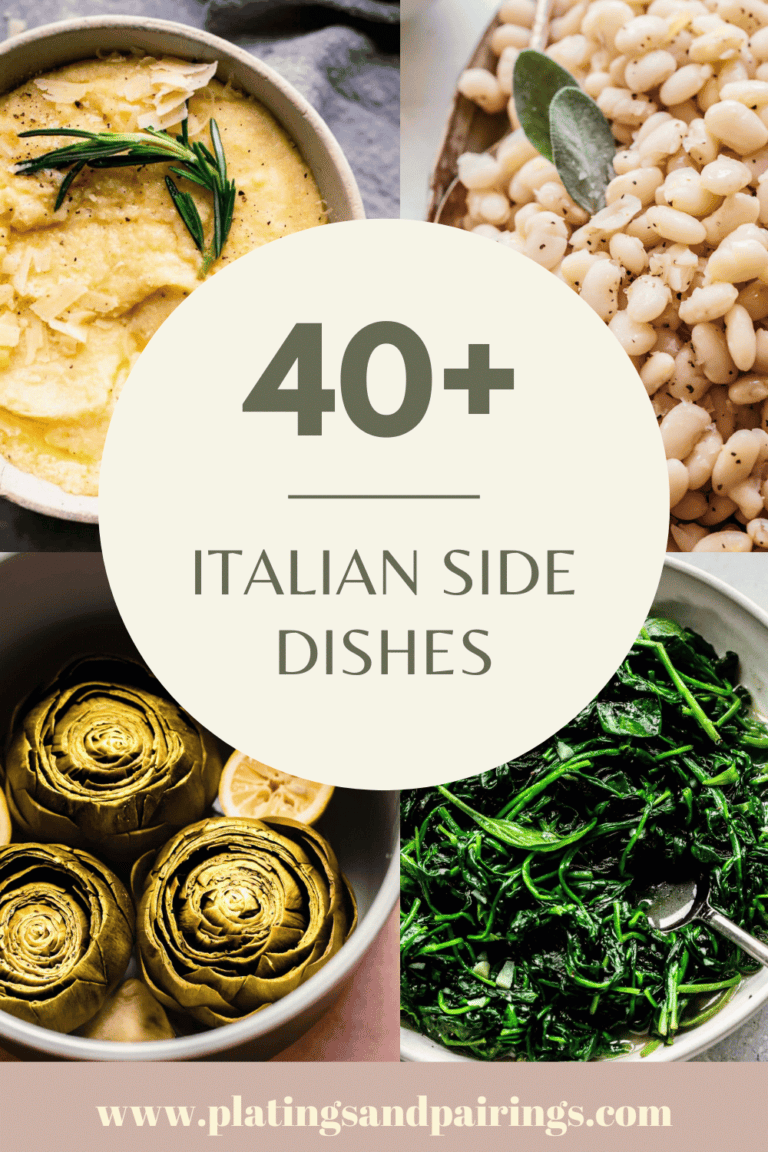 40+ Quick & Easy Italian Side Dishes You'll Love Platings + Pairings