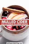Mulled Cider pinterest image.