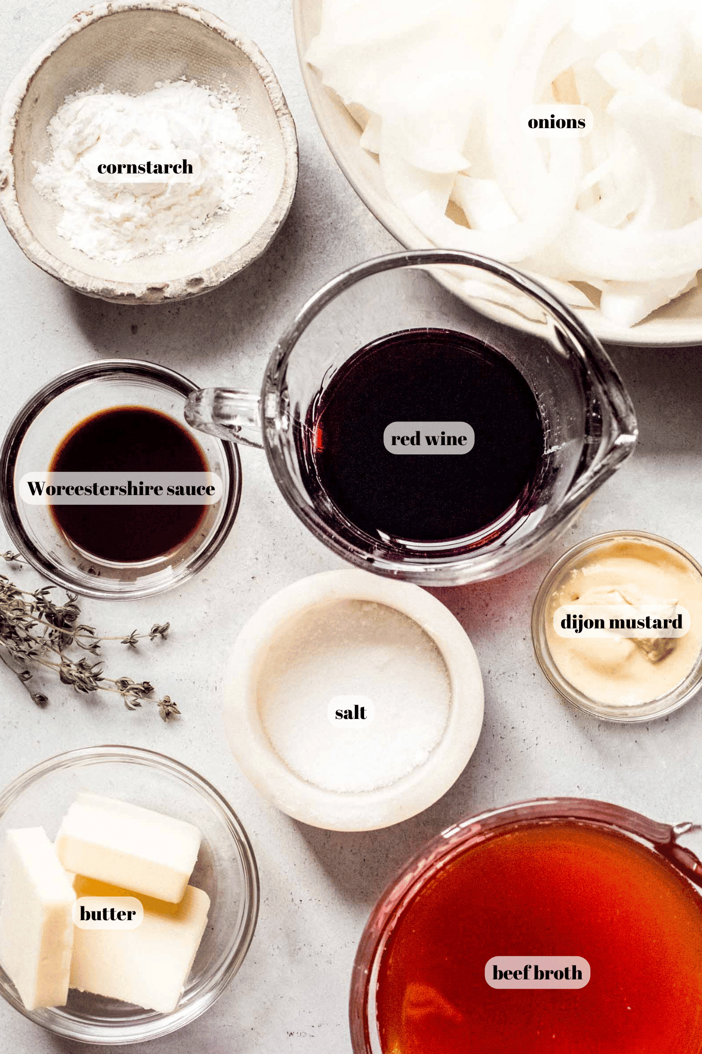 Red Wine Onion Gravy (Easy Recipe!) Platings + Pairings