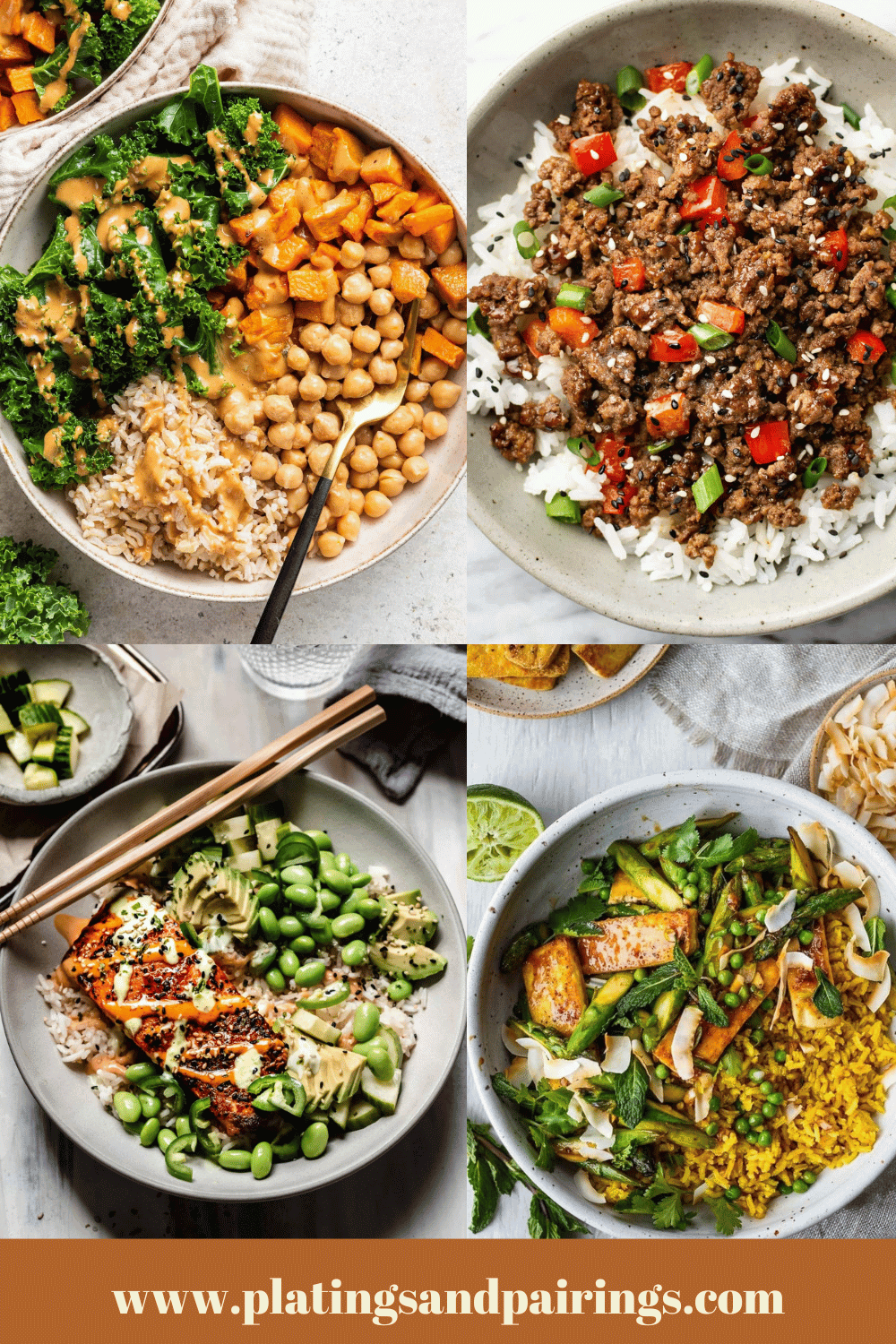 35+ Yummy Rice Bowl Recipes (Simple &amp; Healthy)