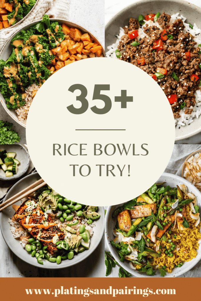 35+ Yummy Rice Bowl Recipes (Simple & Healthy)