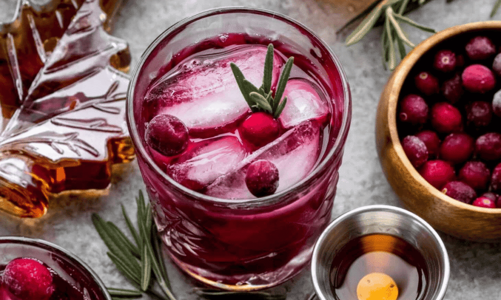 Your Guests Will Beg for the Recipe for This Cranberry Bourbon Cocktail