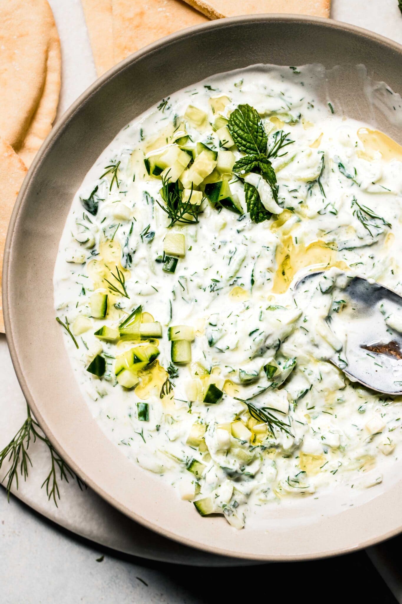 Tzatziki Sauce for Gyros & More!!! (Easy Recipe) Platings + Pairings