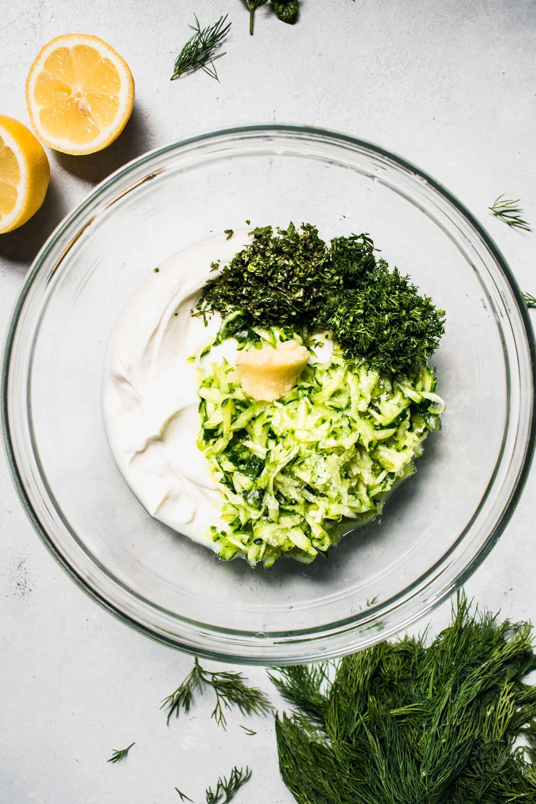 Tzatziki Sauce for Gyros & More!!! (Easy Recipe) Platings + Pairings