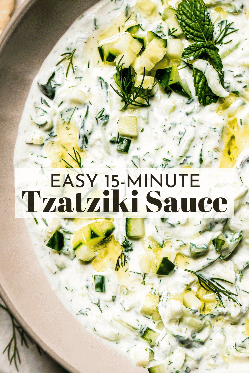 Tzatziki Sauce for Gyros & More!!! (Easy Recipe) Platings + Pairings