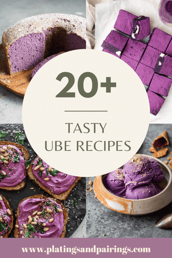 20+ Ube Recipes (The BEST Ways to Cook with Ube) Platings + Pairings