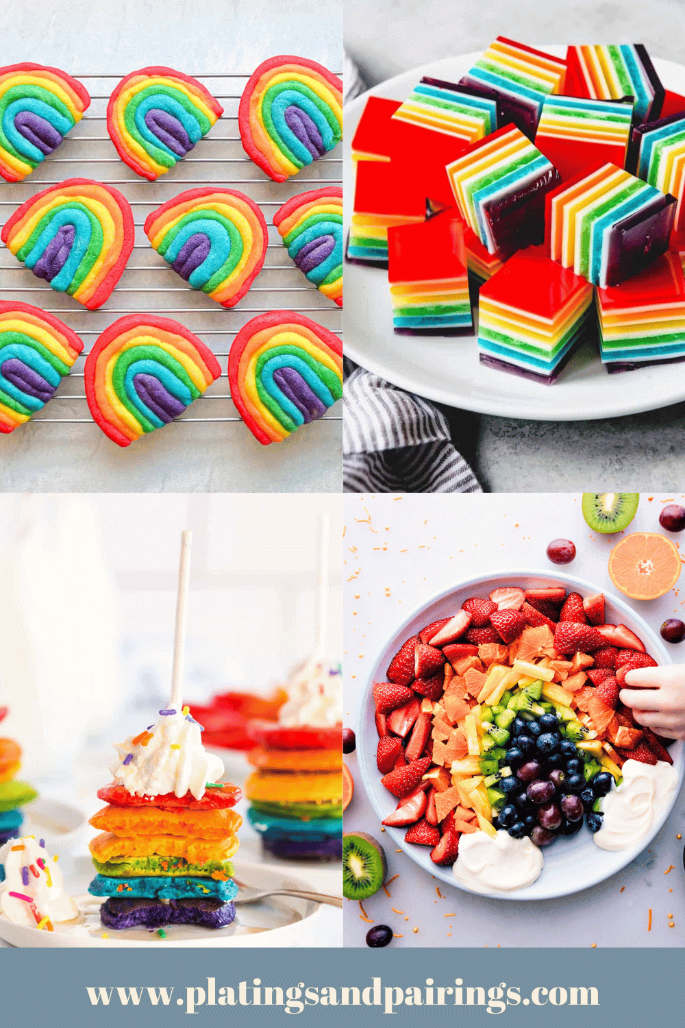 37+ Rainbow Food Recipes to Brighten Up Your Meal - Platings + Pairings
