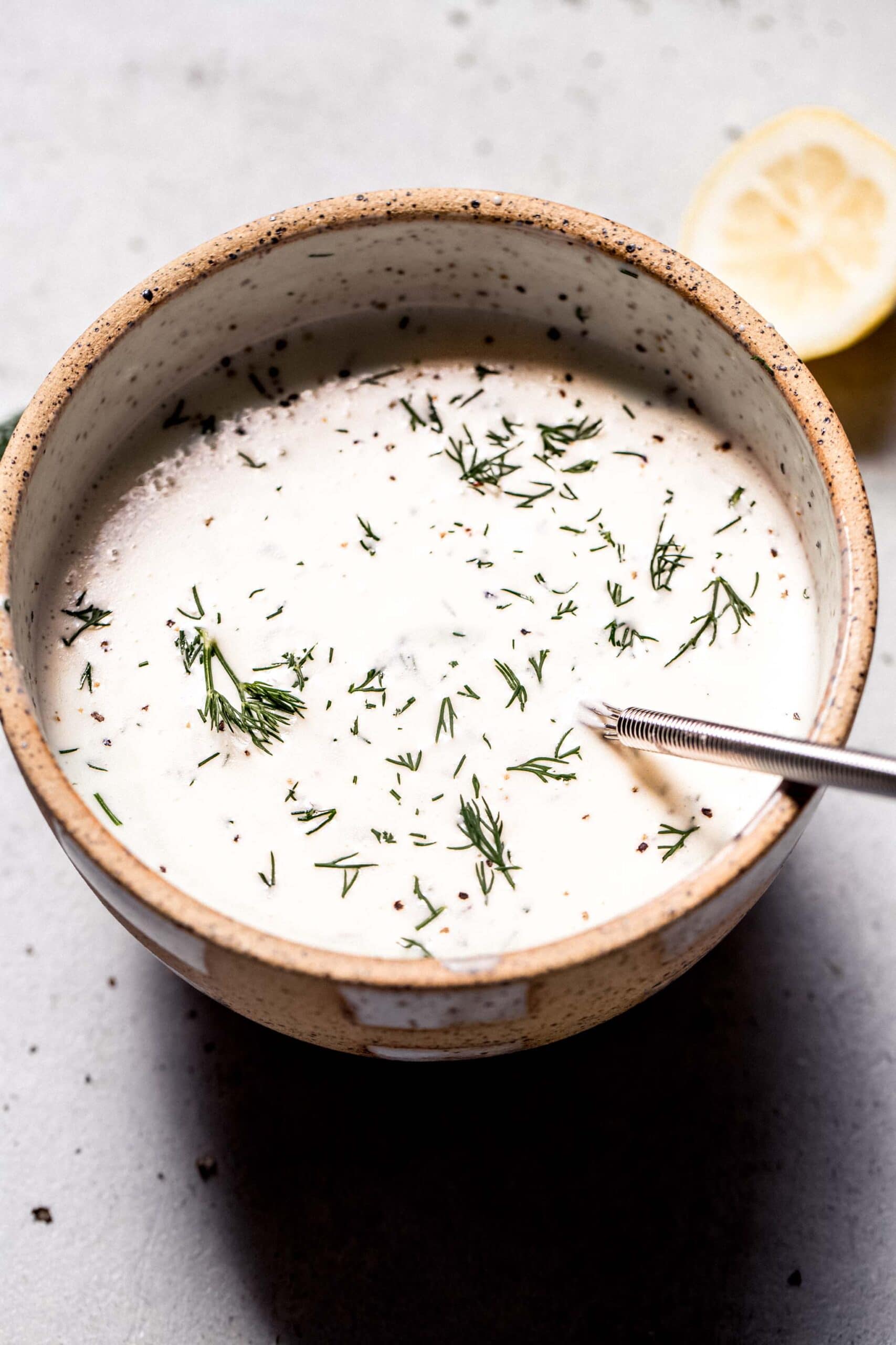 Easy & Creamy Greek Yogurt Salad Dressing Recipe Platings + Pairings