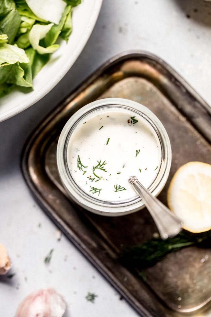 Greek Yogurt Salad Dressing - Platings + Pairings