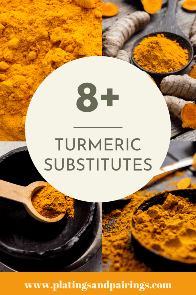 The BEST Substitute for Turmeric (8+ Swap In Ideas) Platings + Pairings