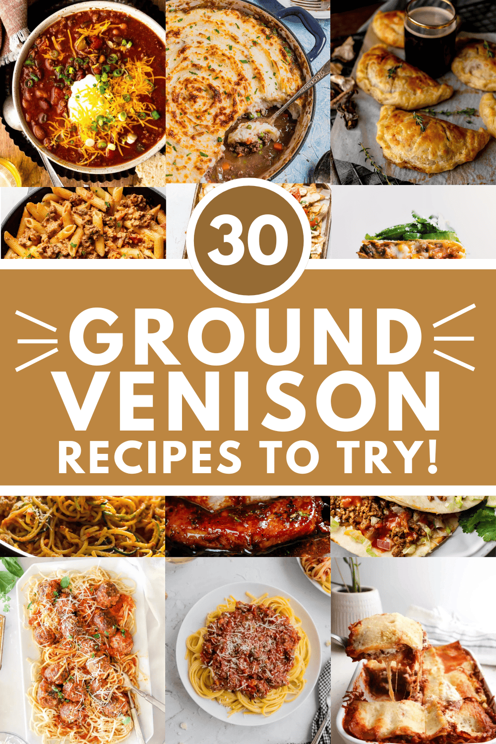 30+ Easy Ground Venison Recipes