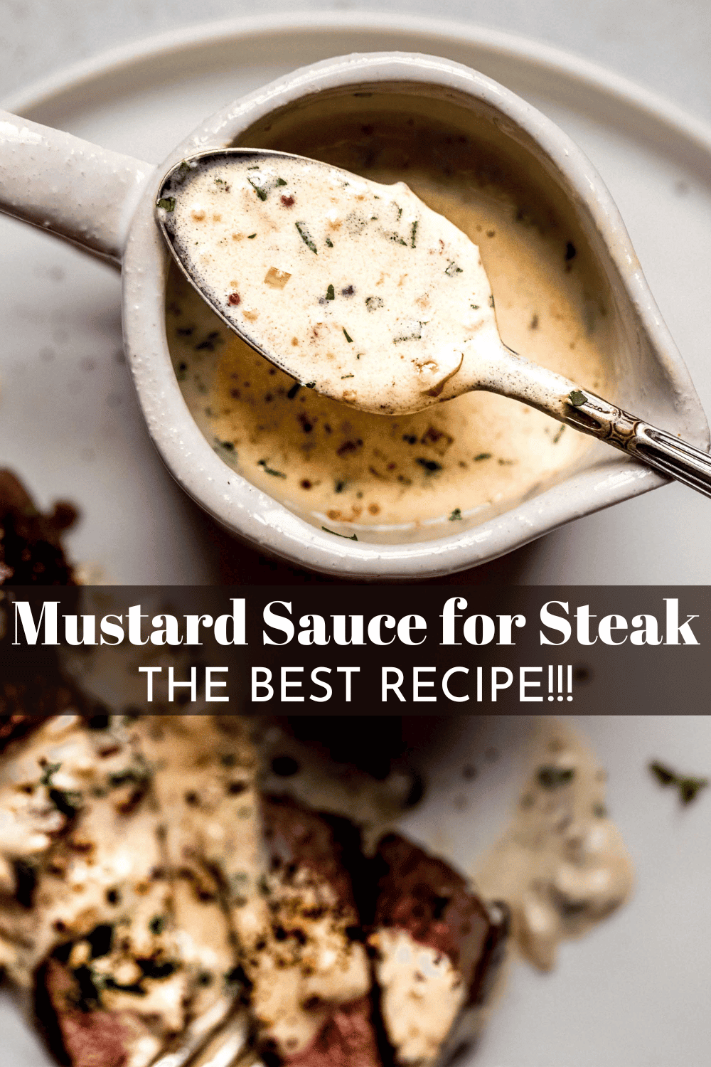 The BEST Mustard Sauce for Steak (Simple Recipe) Platings + Pairings
