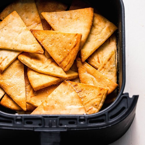 Air Fryer Pita Chips (Easy 10Minute Recipe!) Platings + Pairings