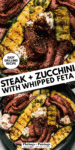 Grilled Flank Steak and Zucchini
