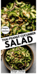 Thai Cucumber Salad with Peanuts pin