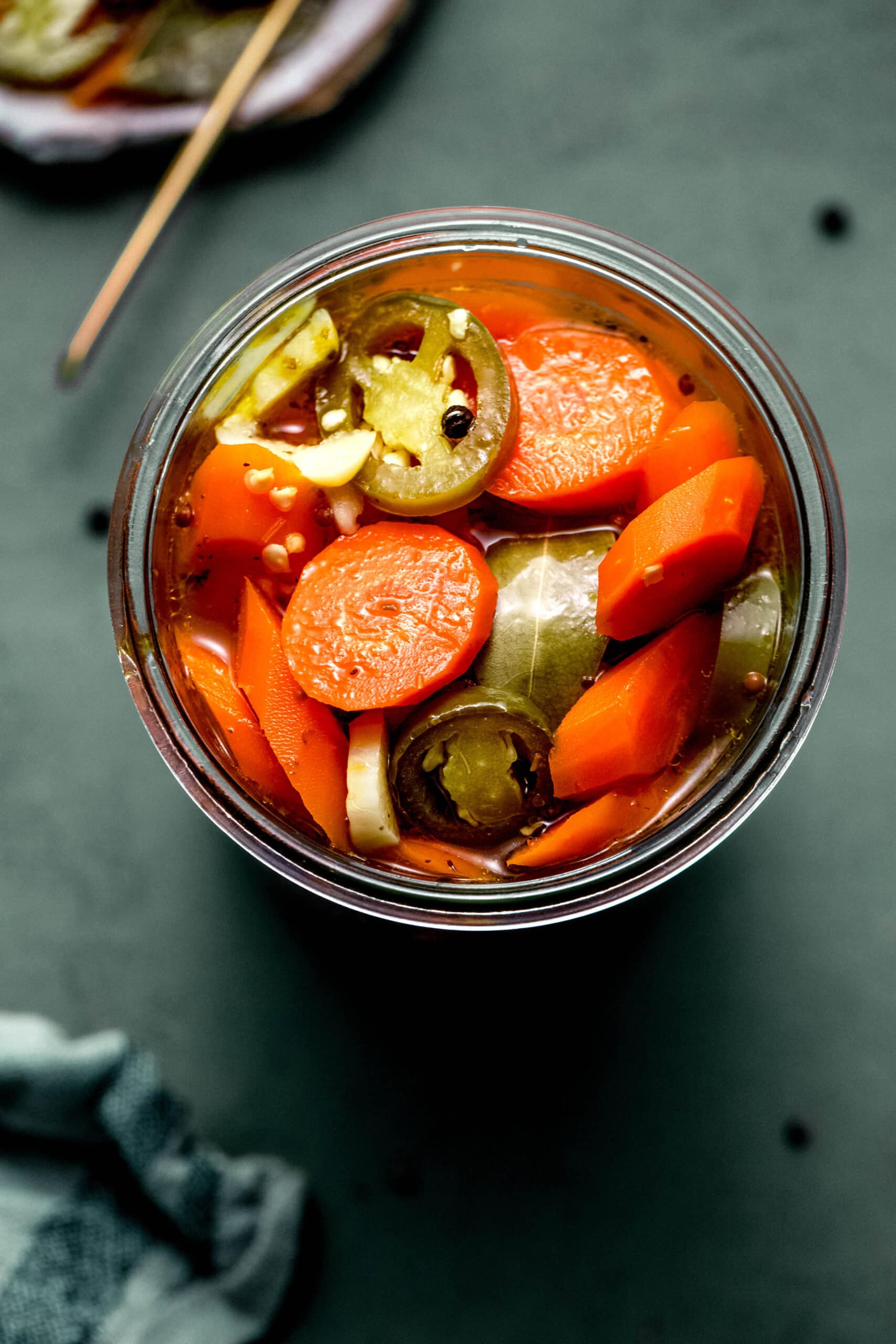 Spicy Mexican Pickled Carrots (Easy Recipe!) Platings + Pairings