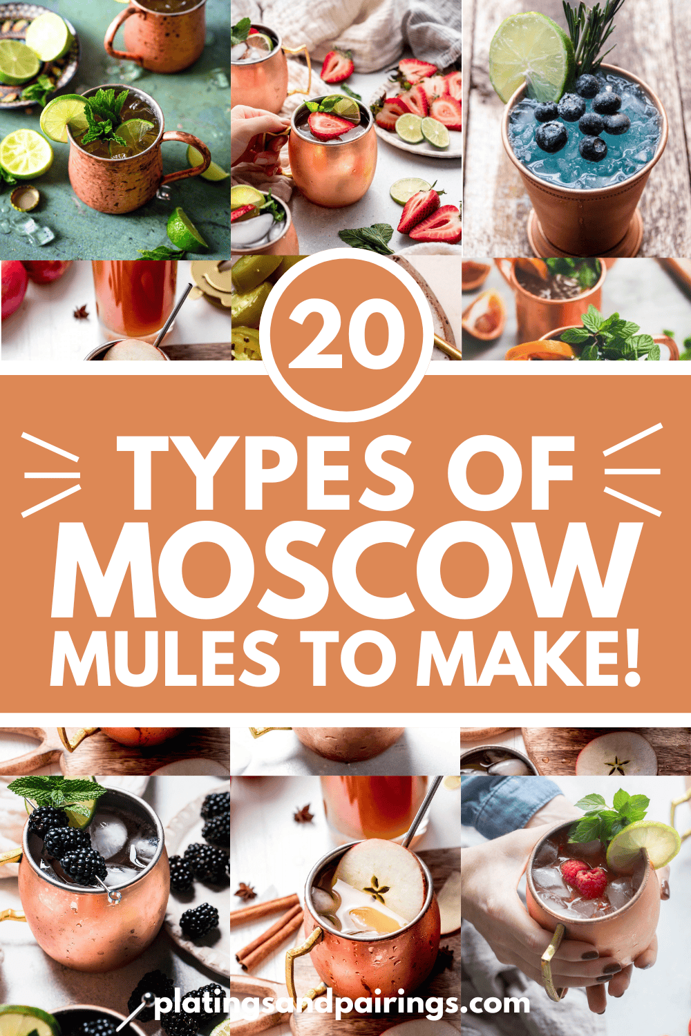 Moscow Mule Variations: 20+ Types of Moscow Mules to Make at Home