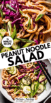 Cold Peanut Noodle Salad