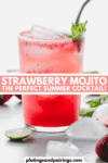 This Pretty-in-Pink Mojito Might Be the Ultimate Patio Drink